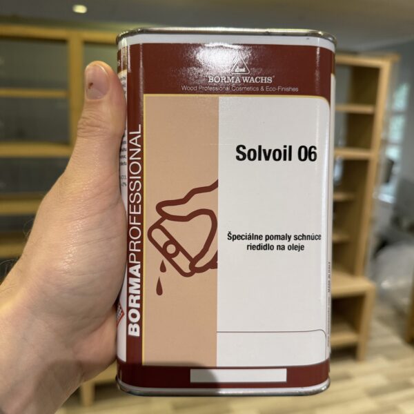 Riedidlo - rozpúštadlo na oleje Solvoil 06 Borma Wachs