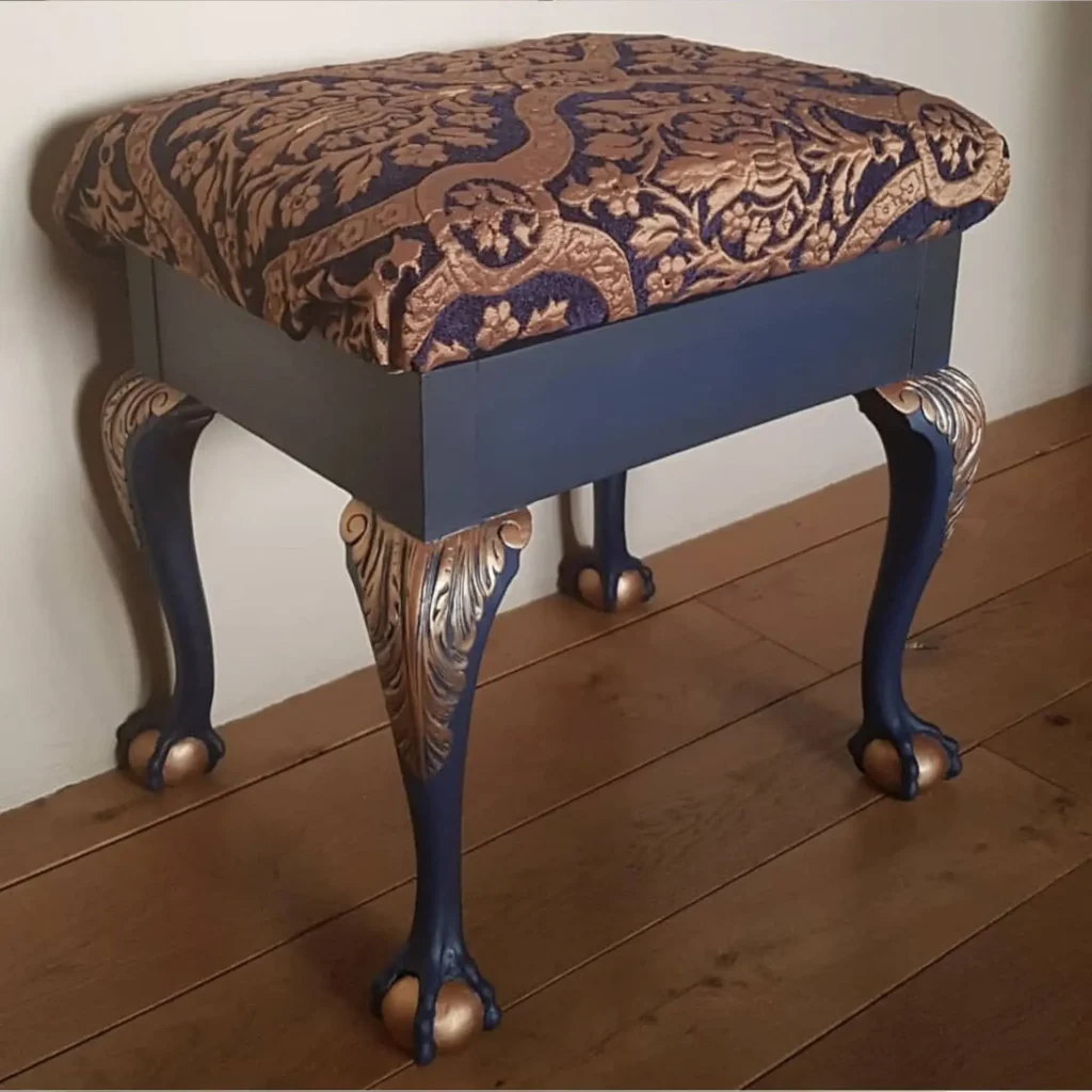 Nábytok maľovaný medeným metalickým práškom Cool Copper - Dubu.sk - metalické prášky Frenchic Slovensko