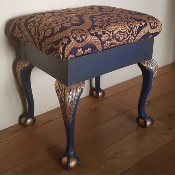 Nábytok maľovaný medeným metalickým práškom Cool Copper - Dubu.sk - metalické prášky Frenchic Slovensko