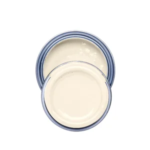 Farba na drevo v krémovom odtieni s voskami Frenchic Lazy Range Créme de la Créme