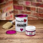 tmavofialová kriedová farba plum pudding