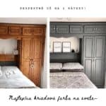 Svetlošsivá farba na nábytok - Sivá farba Frenchic Al Fresco Greyhound