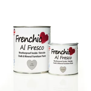 Exteriérová sivá kriedová farba Frenchic Al Fresco City Slicker