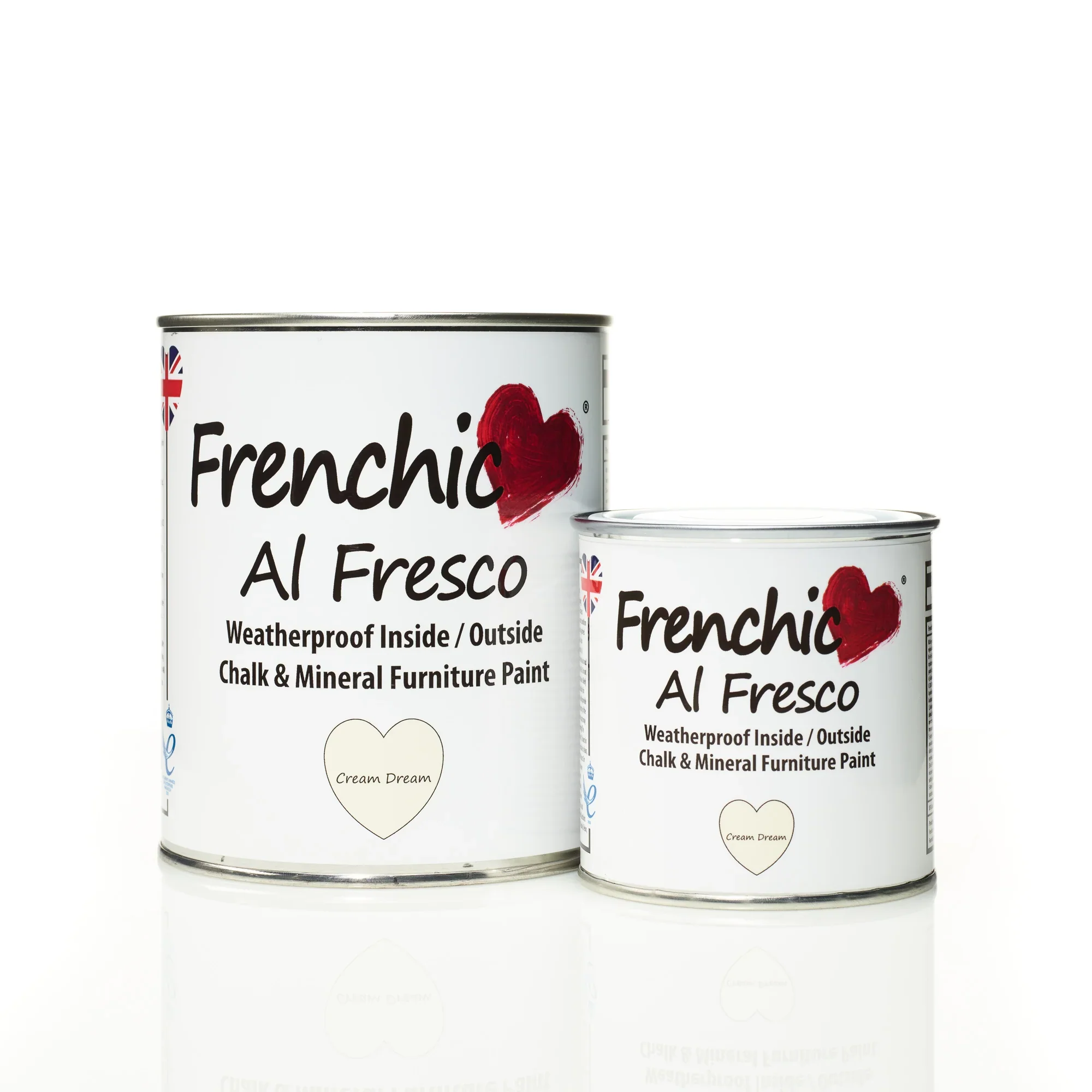 Exteriérová krémová kriedová farba Frenchic Al Fresco Cream Dream