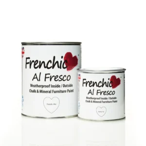 Exteriérová absolútne biela kriedová farba Frenchic Al Fresco Dazzle Me!