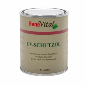 Exteriérový olej na ochranu dreva s UV filtrom HeneVital UV-Schutzöl - dubu.sk - oleje na ochranu dreva v exteriéri