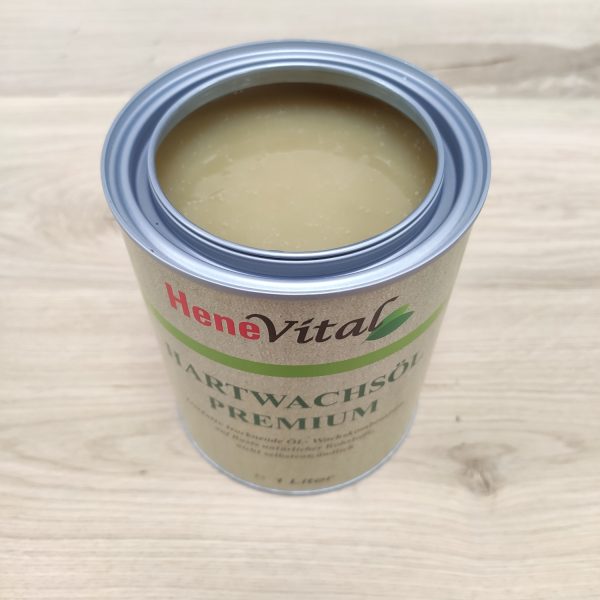 Tvrdý voskový olej do interiéru HeneVital Hartwachsol Premium