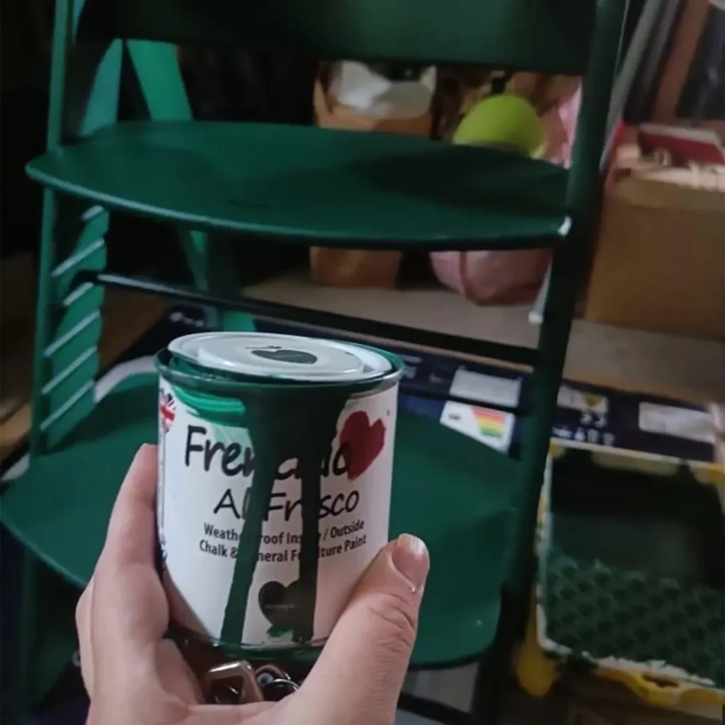 kriedová farba frenchic victory lane pretekárska zelená