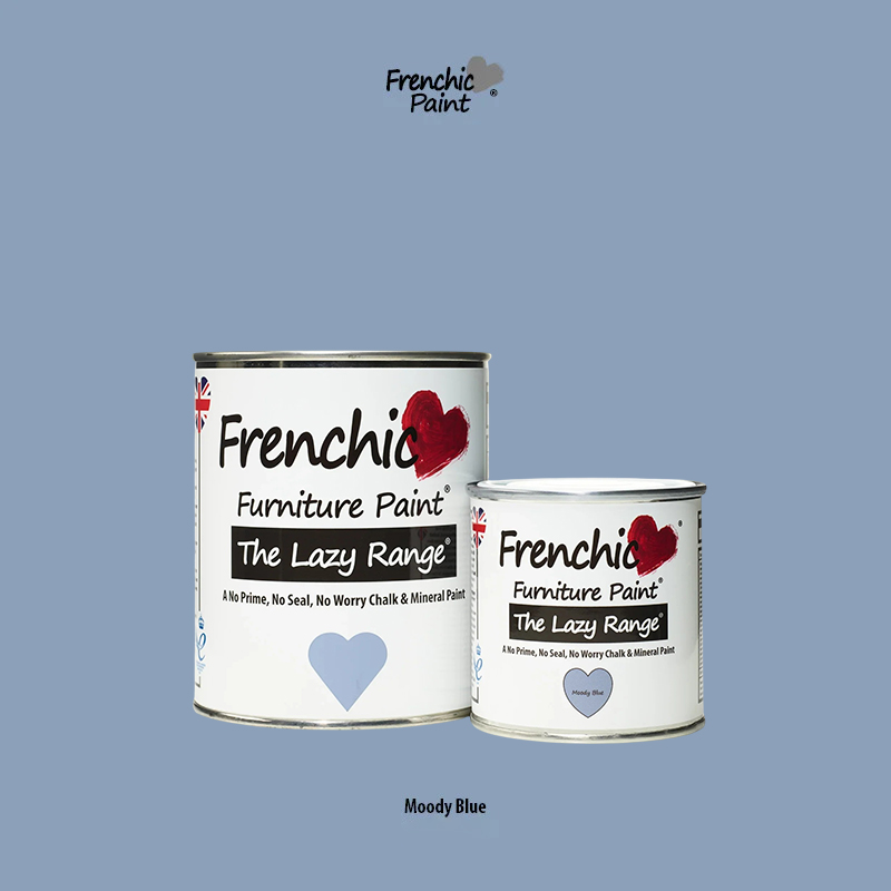 Kriedová farba s obsahom voskov Frenchic Lazy Range Moody Blue