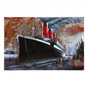 Zváraný a maľovaný obraz Titanicu - Dubu.sk - verní kvalite
