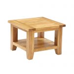 Štvorcový konferenčný stolík z dubového dreva - Dubu.sk - nábytok z masívu