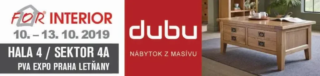 For Interior - Dubu na 12. medzinárodnom veľtrhu nábytku v Prahe