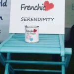 Ukážka stoličky ktorá bola natretá farbou Serendipity - Dubu.sk - Frenchic Slovensko