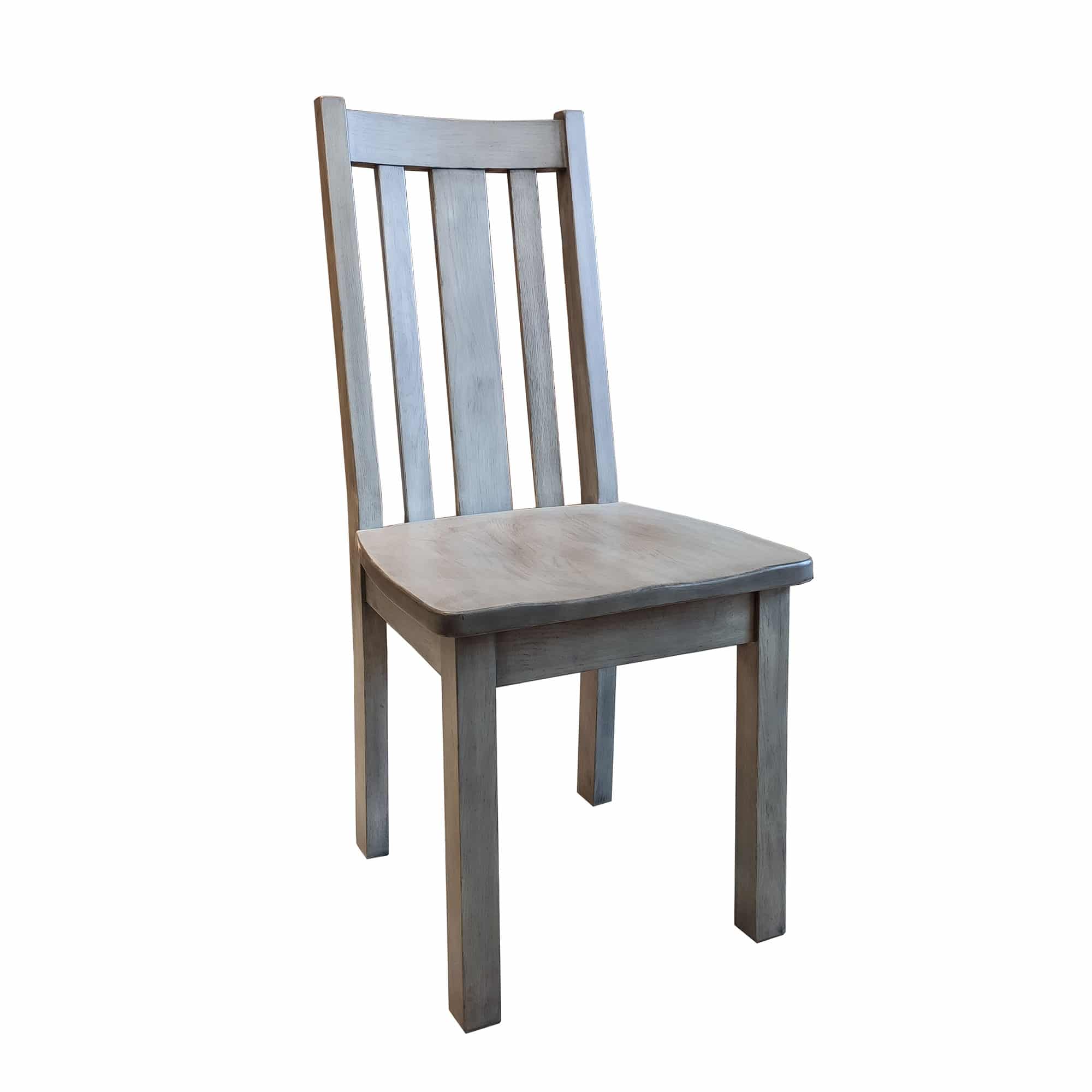 Jedálenská stolička v sivej farbe - Dubu.sk - nábytok z masívu