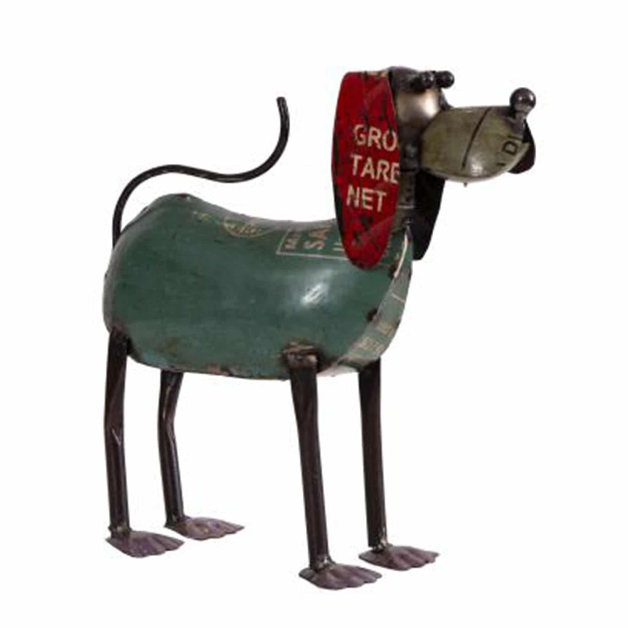 Originálny kovový pes v štýle upcycle - Dubu.sk - verní kvalite