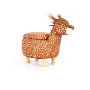 Detská taburetka v tvare žirafy s úložným priestorom - Dubu.sk - verní kvalite