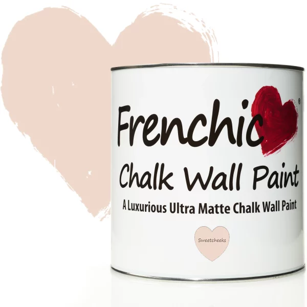 Béžová kriedová farba na steny Frenchic Sweetcheeks