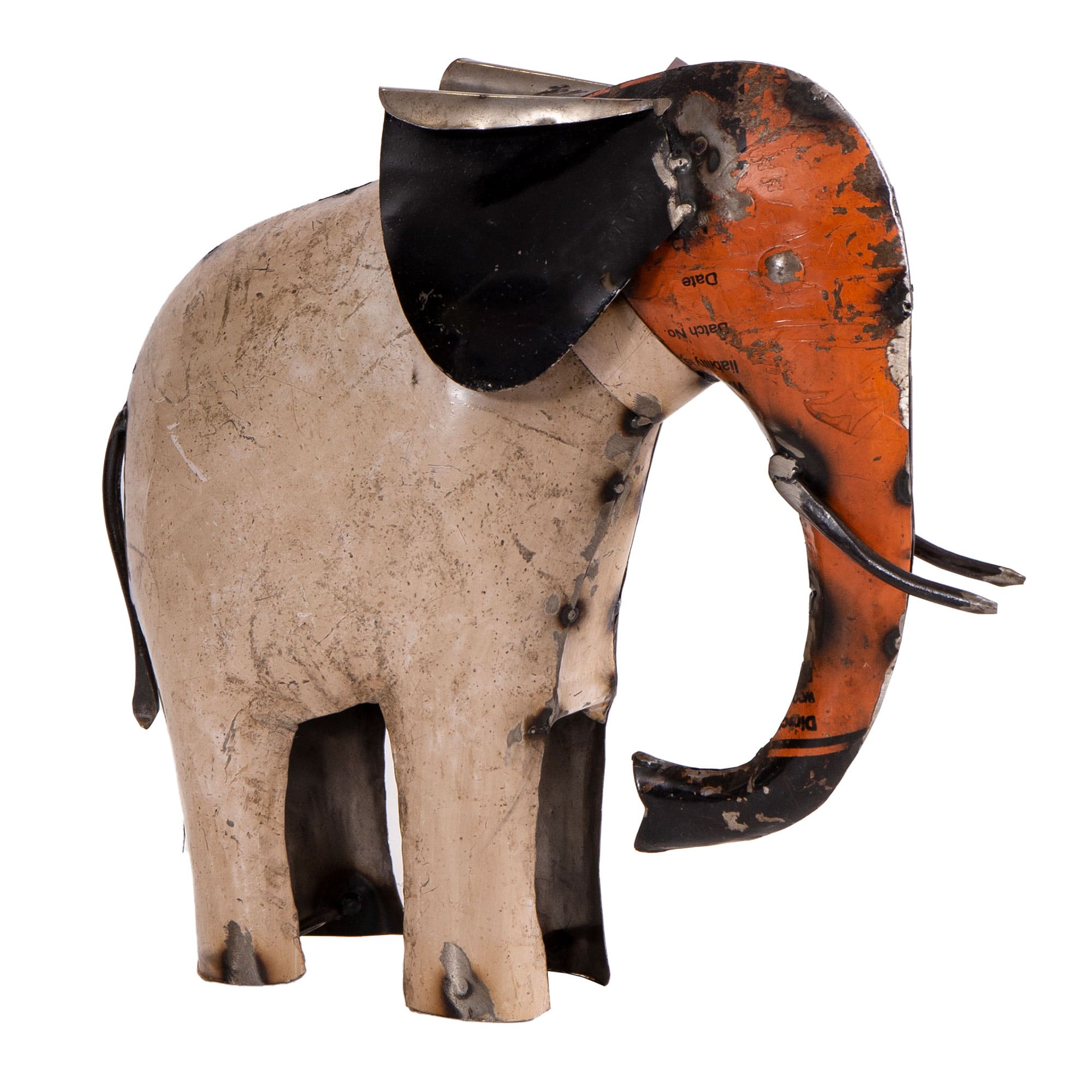 Upcycle kovový slon - Dubu.sk - verní kvalite