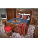 lacné drevené postele z masívu
