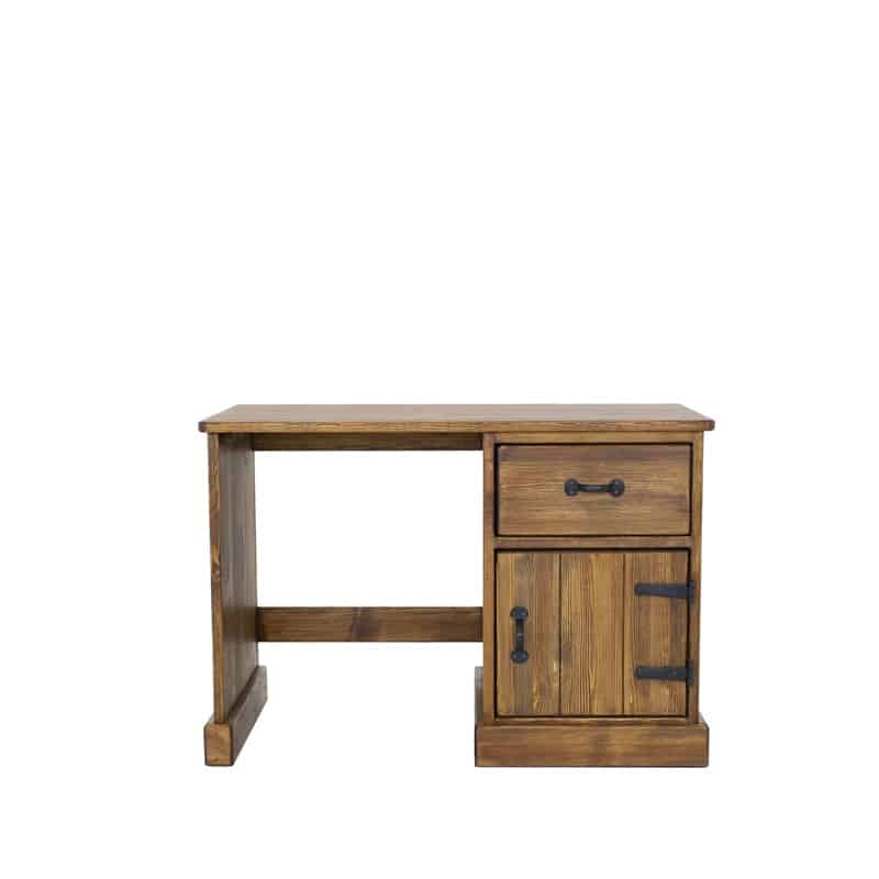 drevený rustikálny pracovný stôl