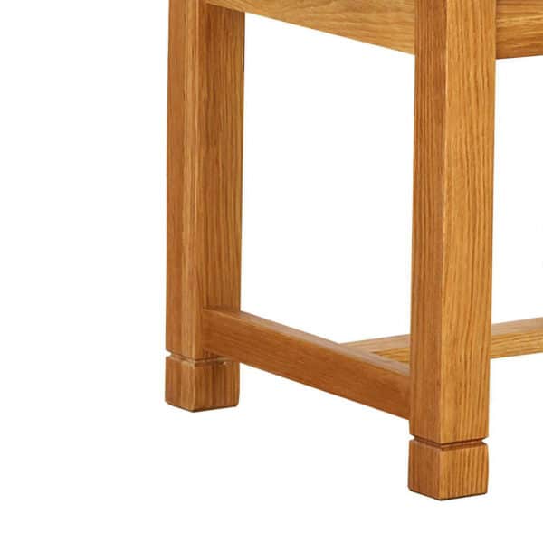 ´Vidiecka jedálenská stolička s krížovým operadlom - detail nohy
