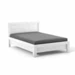 biela manzelska postel 140x200