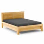 Dubová dvojlôžková posteľ 160x200 cm