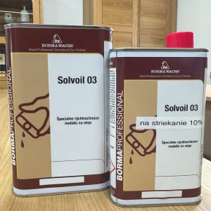 Špeciálne rýchloschnúce riedidlo na striekanie olejov