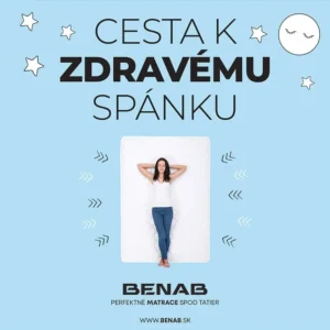 Cesta k zdravému spánku s matracmi od značky Benab