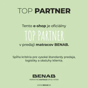 Top partner v predaji matracov Benab