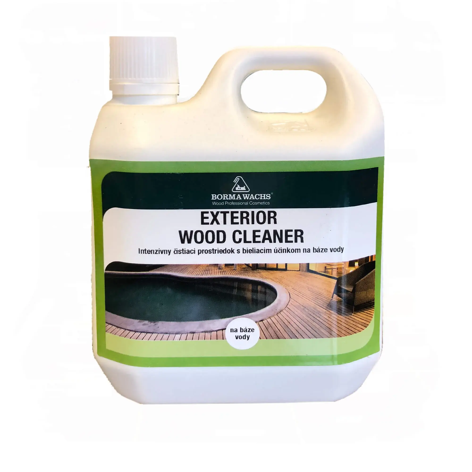 čistiaci prostriedok na drevo v exteriéri Exterior Wood Cleaner