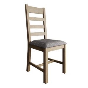 Jedálenská stolička HO línie so sedákom šedej farby