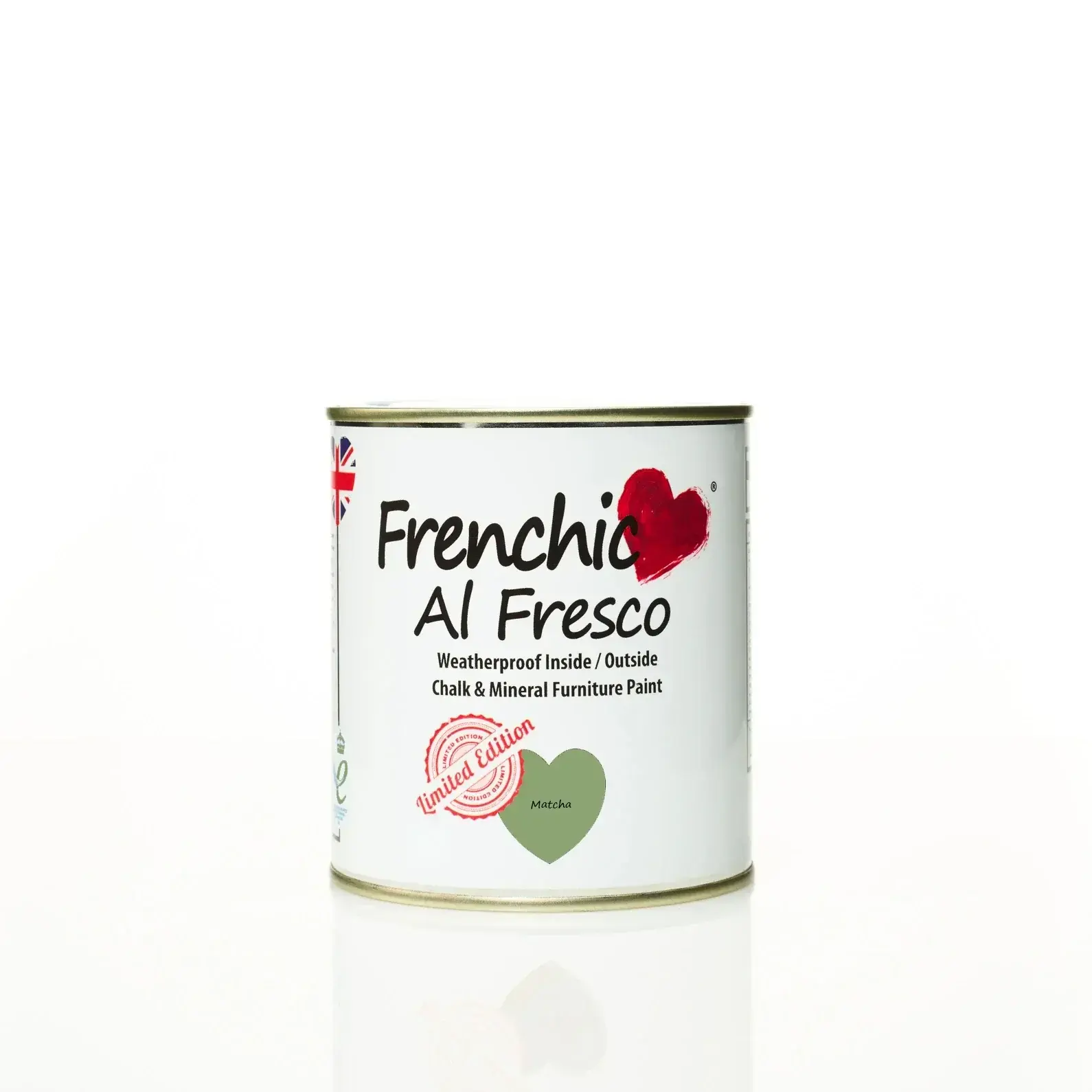 500 ml pixla zelenej kriedovej farby Frenchic Al Fresco Matcha