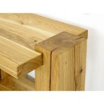 Vypraskané drevo - nocny stolik dub masiv