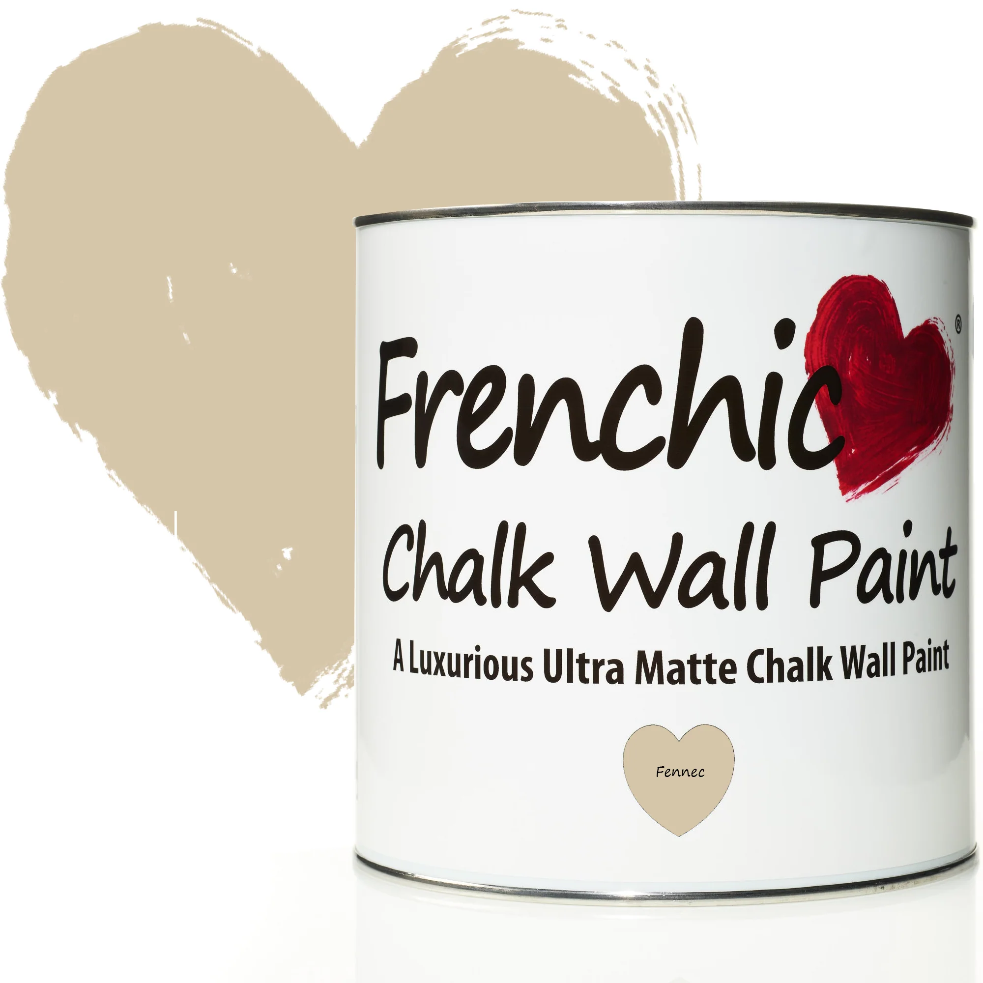 Matná piesková kriedová farba na stenu Frenchic Wall Paint Fennec