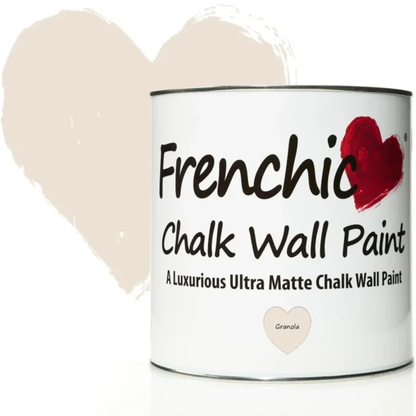 Béžová kriedová farba na stenu Frenchic Wall Paint Granola