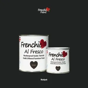 Exteriérová kriedová farba vhodná aj do interiéru Frenchic Al Fresco Blackjack
