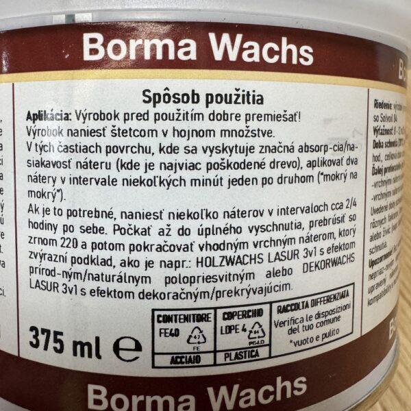 3350 Rinova Borma Wachs aplikacia