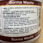 3350 Rinova Borma Wachs riedenie a pripava
