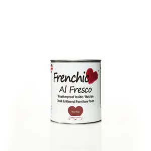 Bordovo červená farba do exteriéru Frenchic Al Fresco Riad Red 750 ml