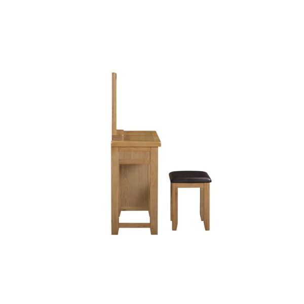 dubovy kozmeticky stolik