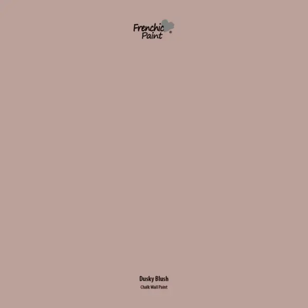 vzorka farby dusky blush - vzorkovník kriedové farby