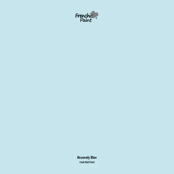 vzorka farby heavenly blue - vzorkovník kriedové farby
