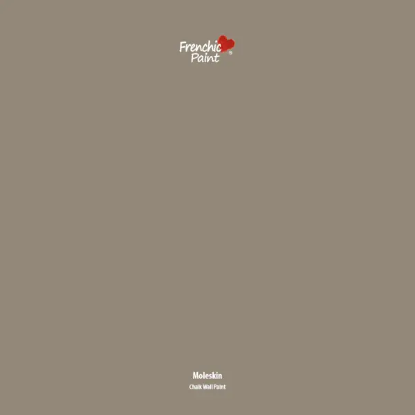 vzorka farby moleskin - vzorkovník kriedové farby