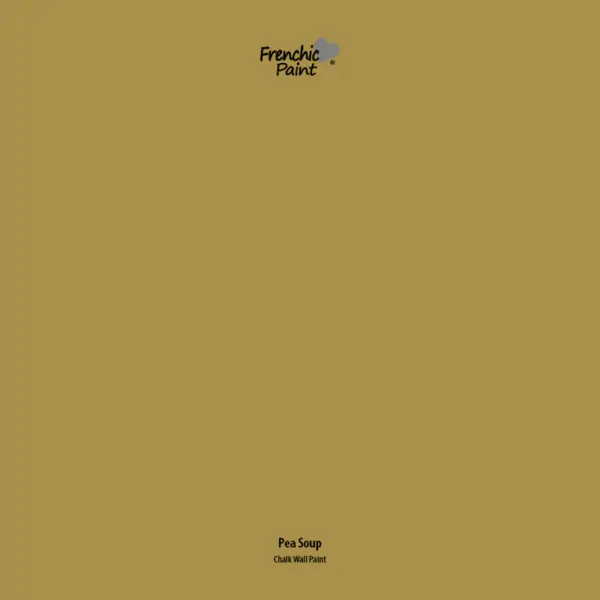 vzorka farby pea soup - vzorkovník kriedové farby