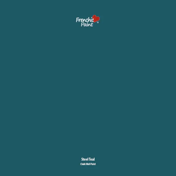 vzorka farby steel teal - vzorkovník kriedové farby