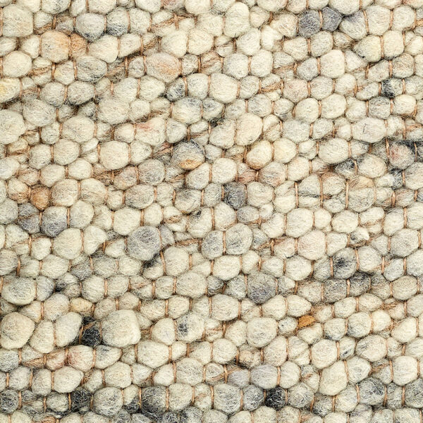 HILL vlnený koberec Pebble