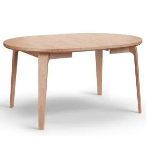 Rozkladací okrúhly stôl ARGO pre 4 až 6 osôb, 110-155x110x76 cm
